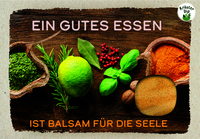 Ein gutes Essen ist Balsam für die Seele