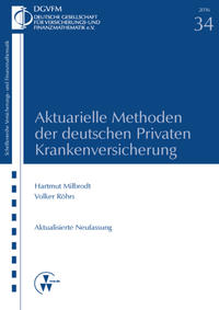 Vorderes Coverbild Aktuarielle Methoden der deutschen Privaten Krankenversicherung
