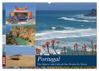 Portugal - Die Algarve vom Cabo de Sao Vicente bis Tavira (Wandkalender 2026 DIN A2 quer), CALVENDO Monatskalender
