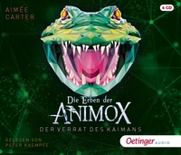 Vorderes Coverbild Die Erben der Animox 4. Der Verrat des Kaimans