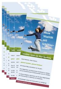 Patientenflyer: Neue Vitalität mit Schüßler-Salzen