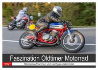 Faszination Oldtimer Motorrad - Momentaufnahmen vom Jochpass Memorial (Wandkalender 2025 DIN A2 quer), CALVENDO Monatskalender
