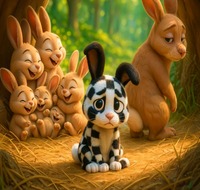Anton der kleine Hase, ist anders!