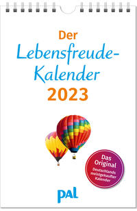 Vorderes Coverbild Der Lebensfreude-Kalender 2023