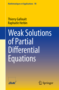 Vorderes Coverbild Weak Solutions of Partial Differential Equations