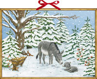 Wandkalender – Weihnachtsesel