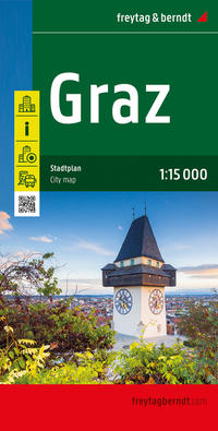 Vorderes Coverbild Graz, Stadtplan 1:15.000