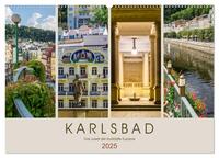 KARLSBAD Das Juwel der Kurstädte Europas (Wandkalender 2025 DIN A2 quer), CALVENDO Monatskalender