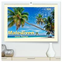 Malediven - mein Traum (hochwertiger Premium Wandkalender 2026 DIN A2 quer), Kunstdruck in Hochglanz