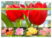 Tulpen. Zauberhafte Blütenpracht (Tischkalender 2026 DIN A5 quer), CALVENDO Monatskalender