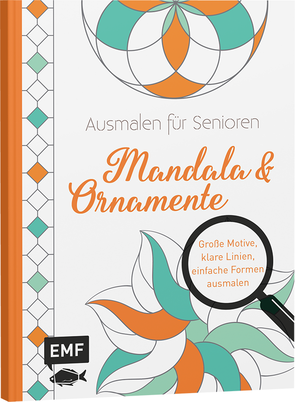 Ausmalen für Senioren – Mandala & Ornamente