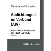 Vorderes Coverbild Fliesenleger-Information: Abdichtungen im Verbund