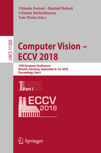 Computer Vision – ECCV 2018