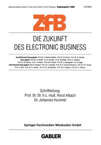 Vorderes Coverbild Die Zukunft des Electronic Business