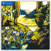 Tiffany Kunstkalender 2026 – Original Flame Tree Publishing-Kalender [Kalender]
