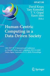 Human-Centric Computing in a Data-Driven Society