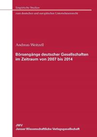 Börsengänge deutscher Gesellschaften im Zeitraum von 2007 bis 2014