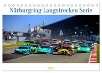 Nüburgring Langstrecken Serie 2025 (Tischkalender 2025 DIN A5 quer), CALVENDO Monatskalender