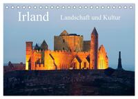 Irland - Landschaft und Kultur (Tischkalender 2025 DIN A5 quer), CALVENDO Monatskalender