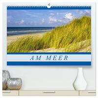 Am Meer (hochwertiger Premium Wandkalender 2025 DIN A2 quer), Kunstdruck in Hochglanz