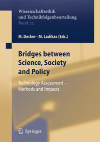Vorderes Coverbild Bridges between Science, Society and Policy