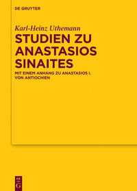 Vorderes Coverbild Studien zu Anastasios Sinaites