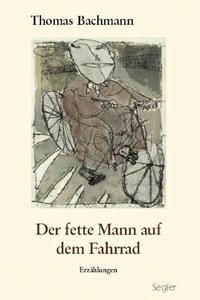 Der fette Mann auf dem Fahrrad