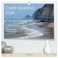 Costa Vicentina (hochwertiger Premium Wandkalender 2026 DIN A2 quer), Kunstdruck in Hochglanz
