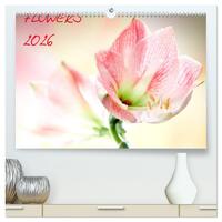 Flowers / 2026 (hochwertiger Premium Wandkalender 2026 DIN A2 quer), Kunstdruck in Hochglanz