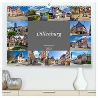 Dillenburg Impressionen (hochwertiger Premium Wandkalender 2025 DIN A2 quer), Kunstdruck in Hochglanz
