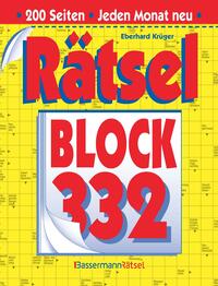 Rätselblock 332 (5 Exemplare à 2,99 €)