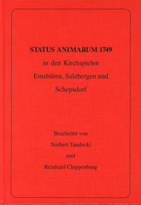 Status animarum 1749 in den Kirchspielen Emsbüren, Salzbergen und Schepsdorf