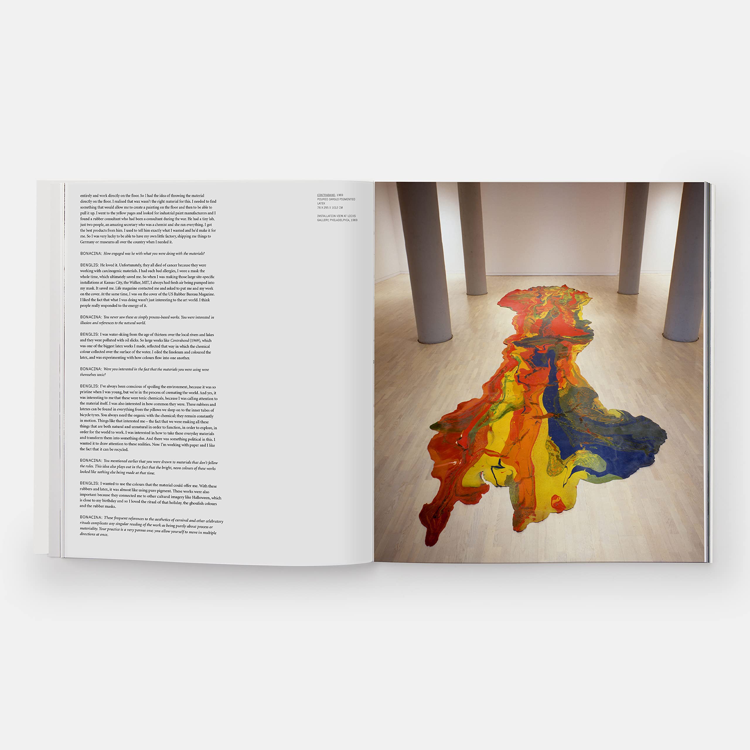 Beispielinhalt (Bild) Lynda Benglis