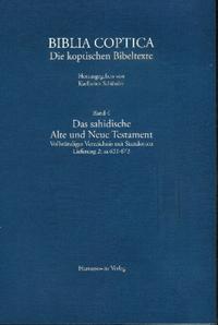 Biblia Coptica / Das sahidische Alte und Neue Testament