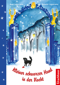 Vorderes Coverbild Kleiner schwarzer Hund in der Nacht