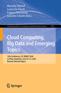 Cloud Computing, Big Data and Emerging Topics