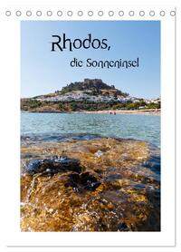 Rhodos, die Sonneninsel (Tischkalender 2026 DIN A5 hoch), CALVENDO Monatskalender