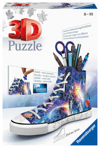 3D Puzzle Sneaker Astronauten im Weltall