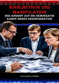 Vorderes Coverbild Wahlbetrug und Manipulation I Der Angriff auf die Demokratie I Kampf gegen Desinformation