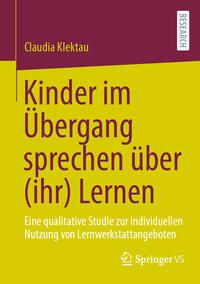 Vorderes Coverbild Kinder im Übergang sprechen über (ihr) Lernen