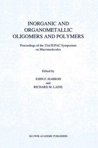Vorderes Coverbild Inorganic and Organometallic Oligomers and Polymers