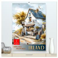 Irland - Grüne Insel voller Magie (hochwertiger Premium Wandkalender 2026 DIN A2 hoch), Kunstdruck in Hochglanz