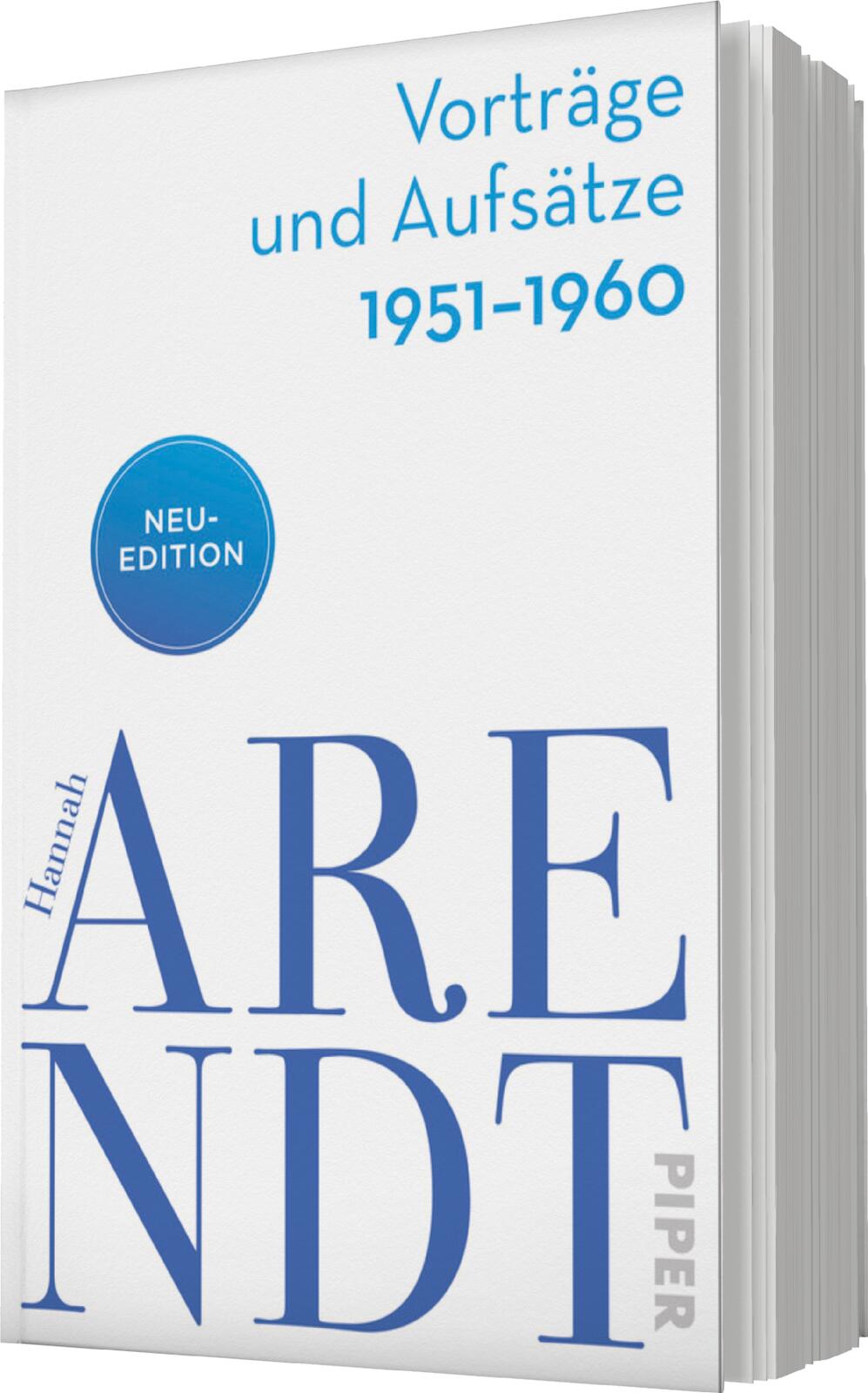 Vorträge und Aufsätze 1951–1960