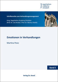 Vorderes Coverbild Emotionen in Verhandlungen