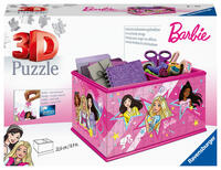 Vorderes Coverbild 3D Puzzle Aufbewahrungsbox Barbie