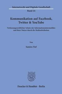 Kommunikation auf Facebook, Twitter & YouTube.
