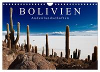 Bolivien Andenlandschaften "CH-Version" (Wandkalender 2026 DIN A4 quer), CALVENDO Monatskalender