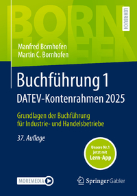 Vorderes Coverbild Buchführung 1 DATEV-Kontenrahmen 2025