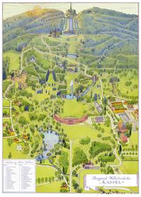 Vorderes Coverbild Bergparkplan Wilhelmshöhe