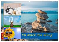 Vorderes Coverbild Fit durch den Alltag - stärke deine Abwehrkräfte (Wandkalender 2025 DIN A2 quer), CALVENDO Monatskalender